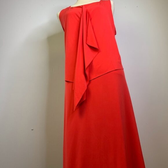 NWOT Susan Graver Petite Liquid Knit Tiered Maxi | Size XLP - Picture 2 of 11